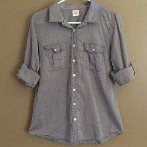 “The Perfect Shirt” Button-Down with Roll Tabs